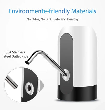 Wireless Electric Automatic Water Dispenser Pump with Advanced Auto-Suction Technology