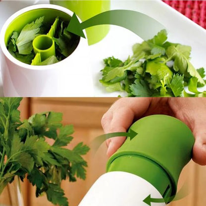 Manual Twist Herb & Herb Mill Chopper Herb Grinder Spice Mill Parsley Shredder Chopper